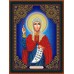 Картина по номерам стразами 30х40 ZJB024 Святая Мученица Фотина